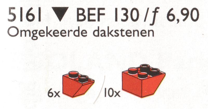 16 Inverted Slope Bricks