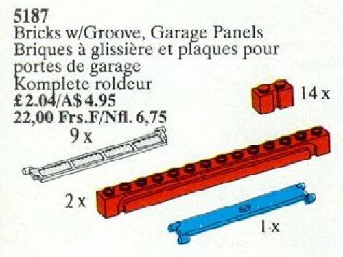 Bricks with Groove, Garage Panels