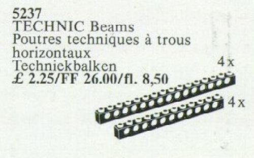 8 Technic Beams Black