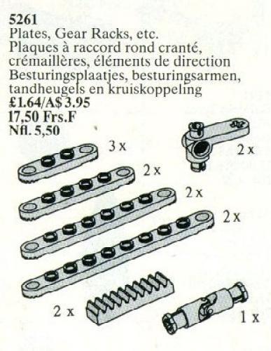 Plates and Gear Racks