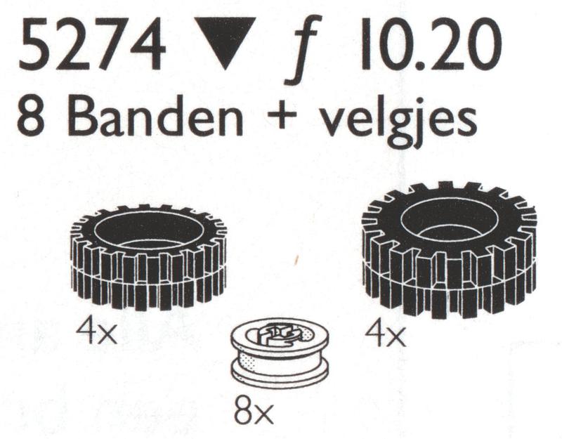 Tyres with Hubs 24 and 30 mm