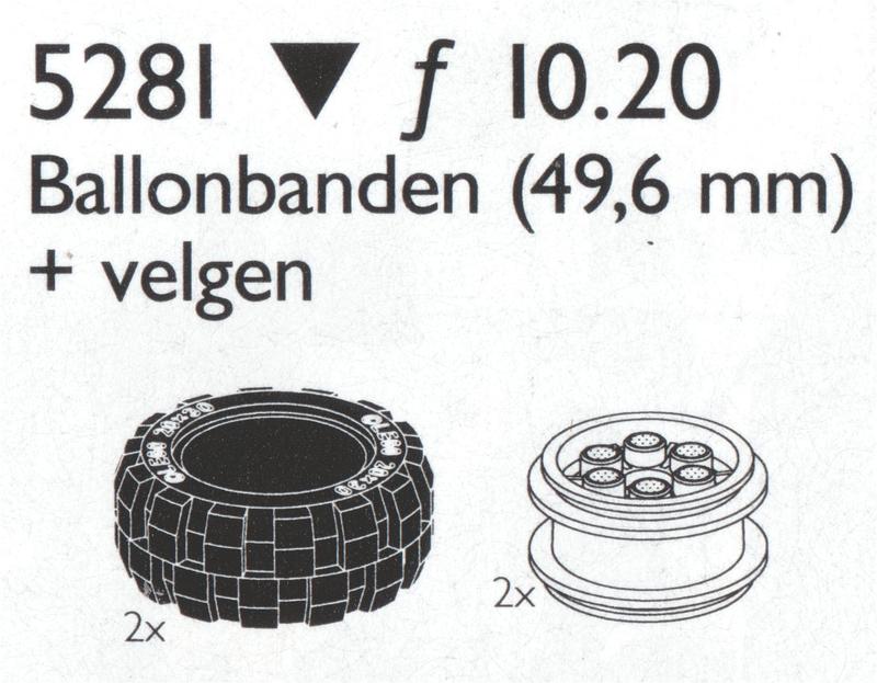 Balloon Tyres 49.6 mm