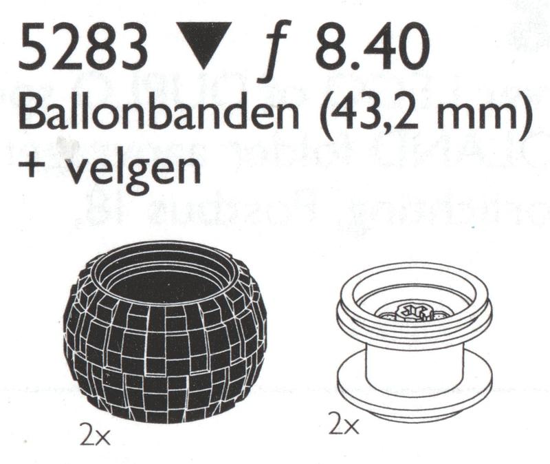 Balloon Tyres 43.2 mm