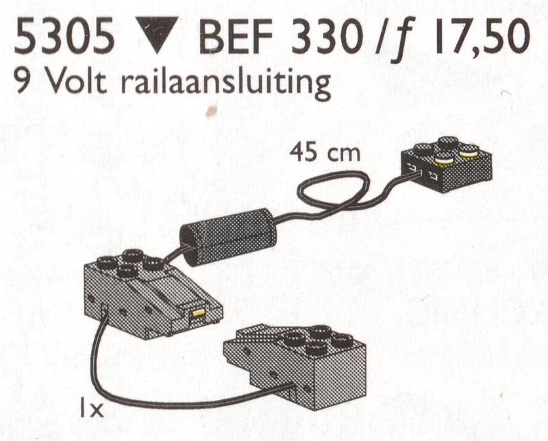 Train Connecting Lead 9V