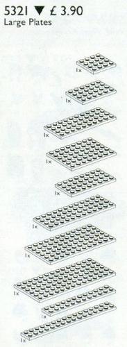 Large White Plates Assorted