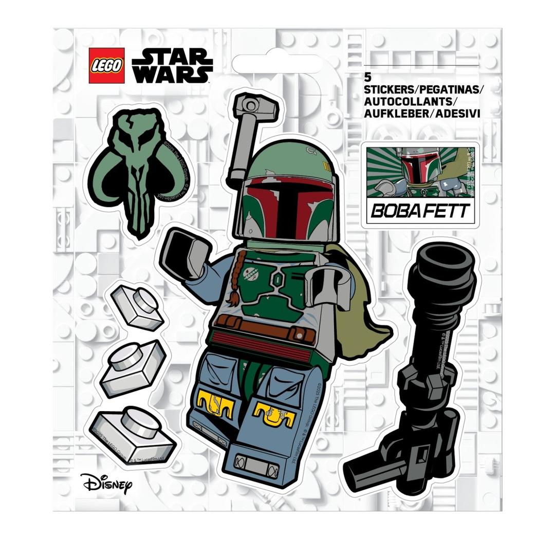 Star Wars The Mandalorian Boba Fett Stickers