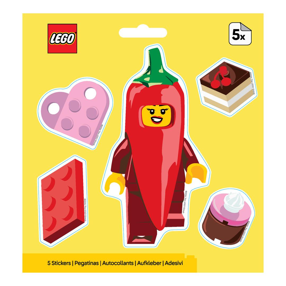 Valentine Chili Stickers