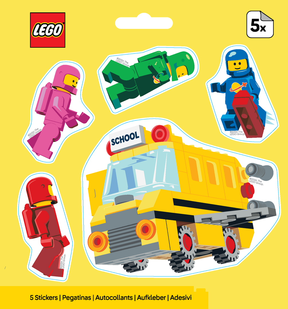 Space Bus Stickers