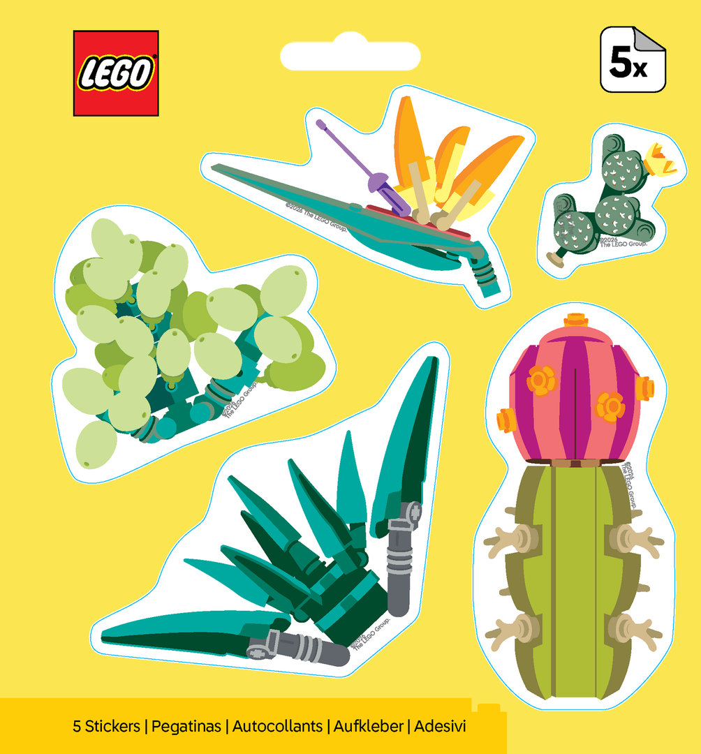Botanicals Cacti Stickers