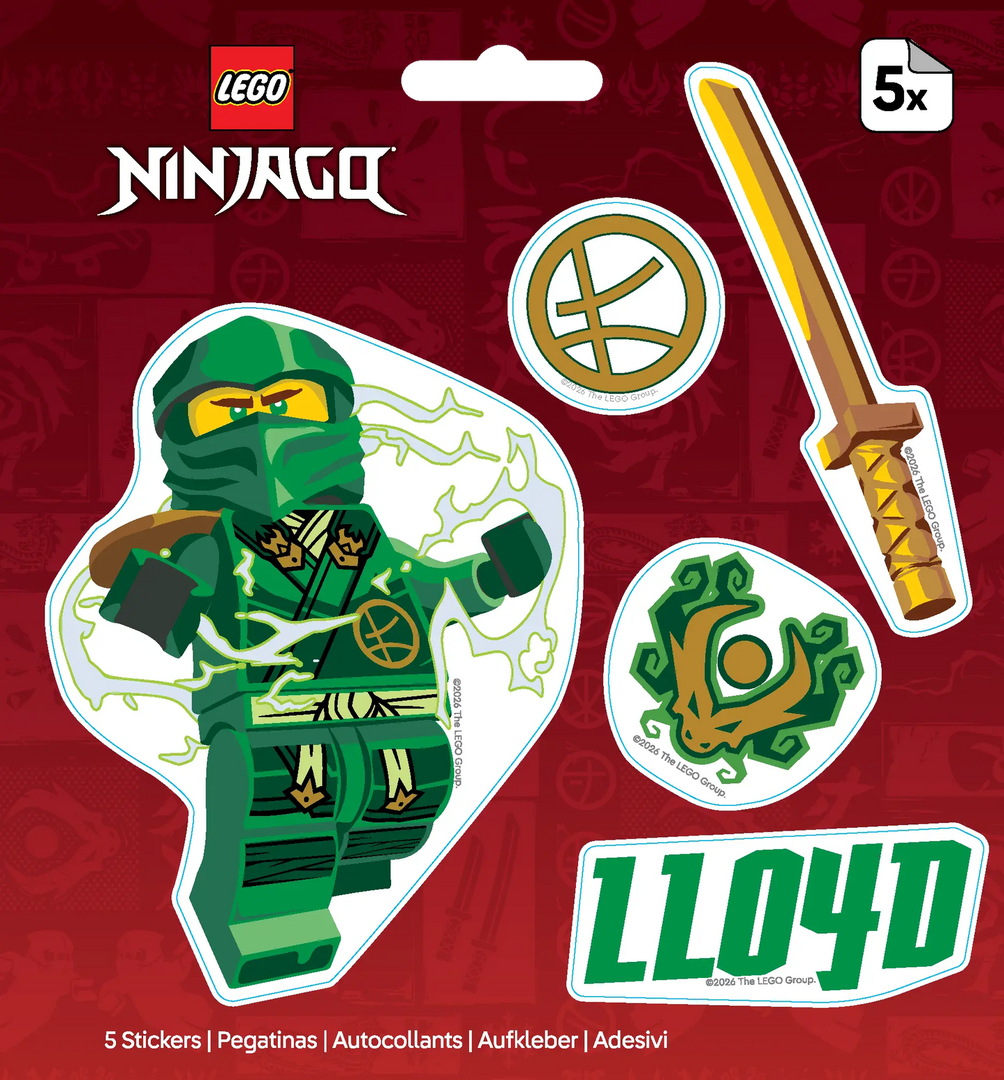 Ninjago Lloyd Stickers