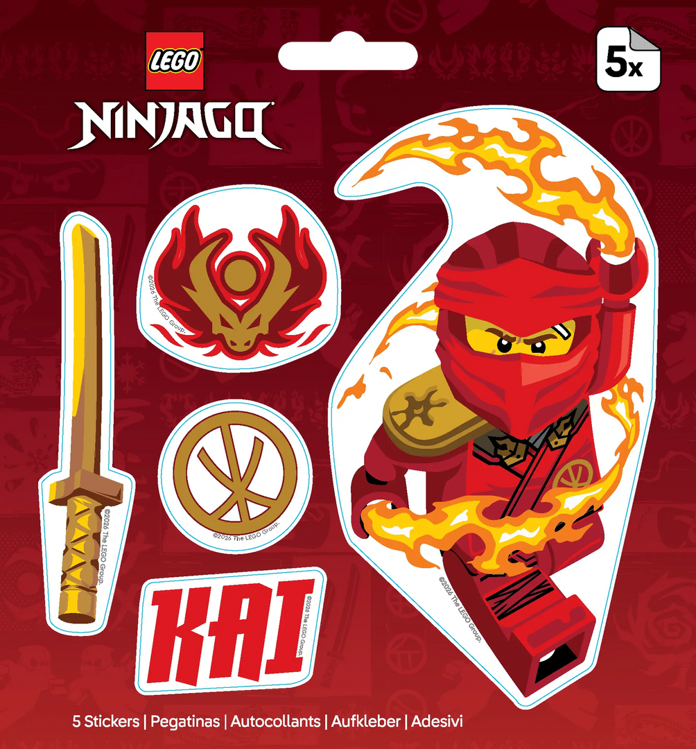 Ninjago Kai Stickers
