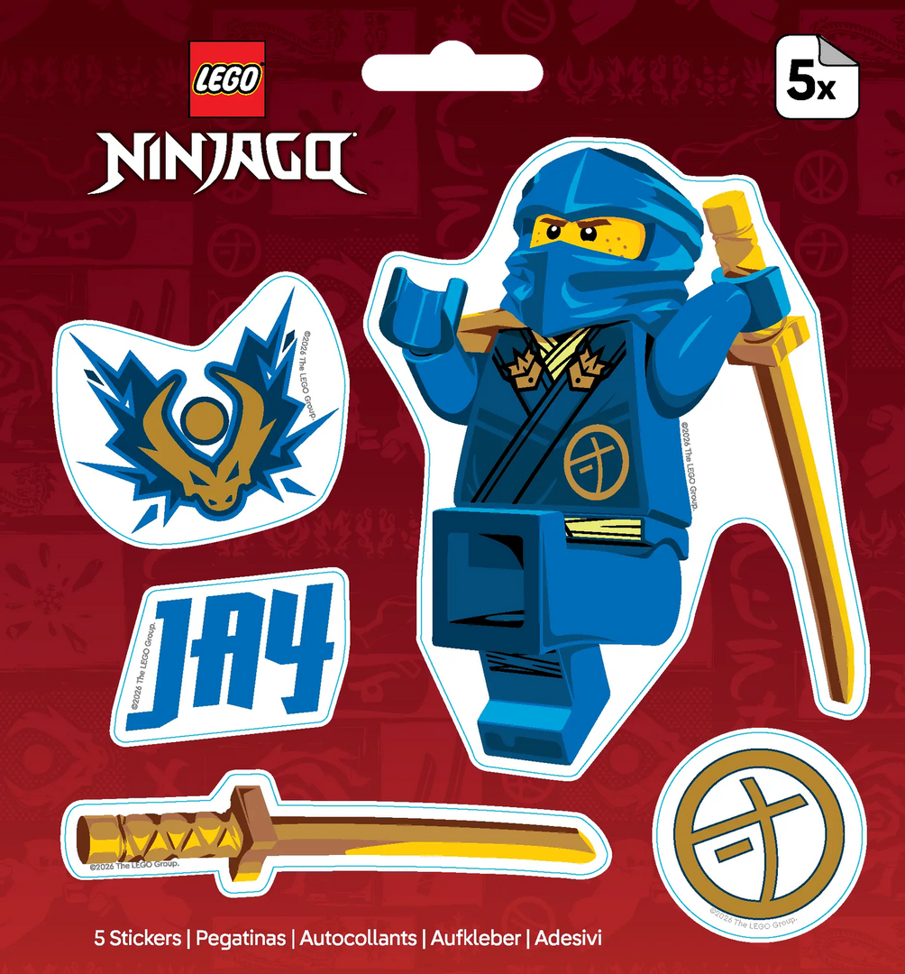 Ninjago Jay Stickers