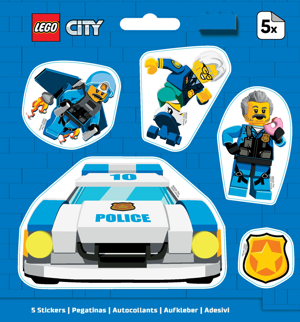 City Police Stickers