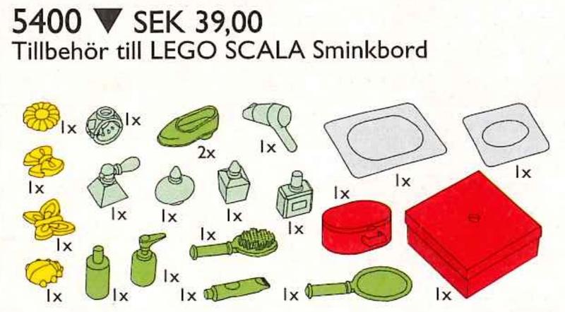 LEGO Scala Fashion Accessories