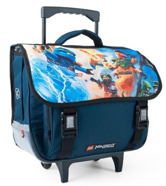 Ninjago Lightning Battle School Bag Trolley