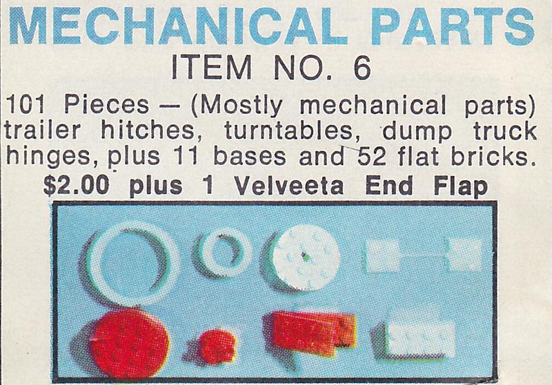 Promotional Set No. 6 (Kraft Velveeta)