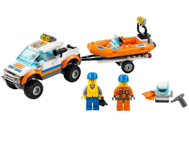 Coast Guard 4x4 & Diving Boat