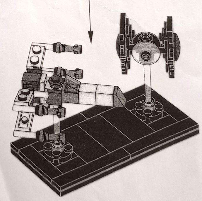 X-Wing and TIE Fighter