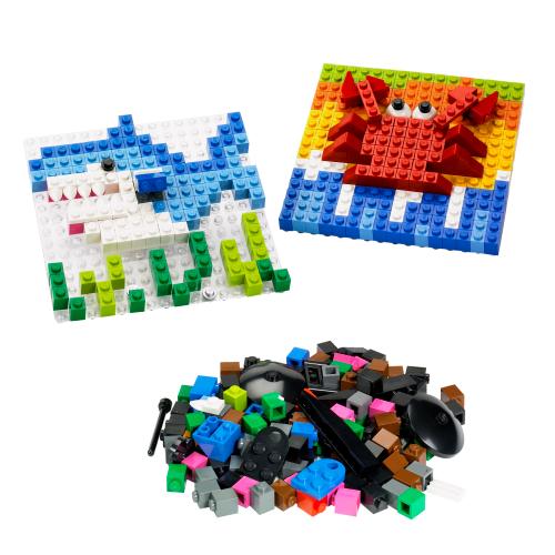 A World of LEGO Mosaic
