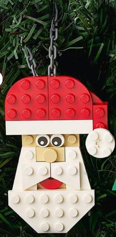 Santa ornament
