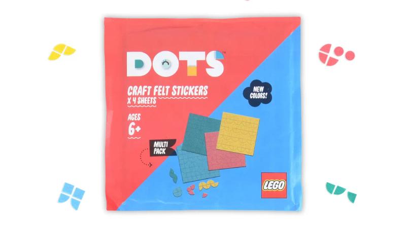 Crafty Felt Stickers x 4 Sheets