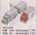 1:87 Mercedes Truck/Trailer