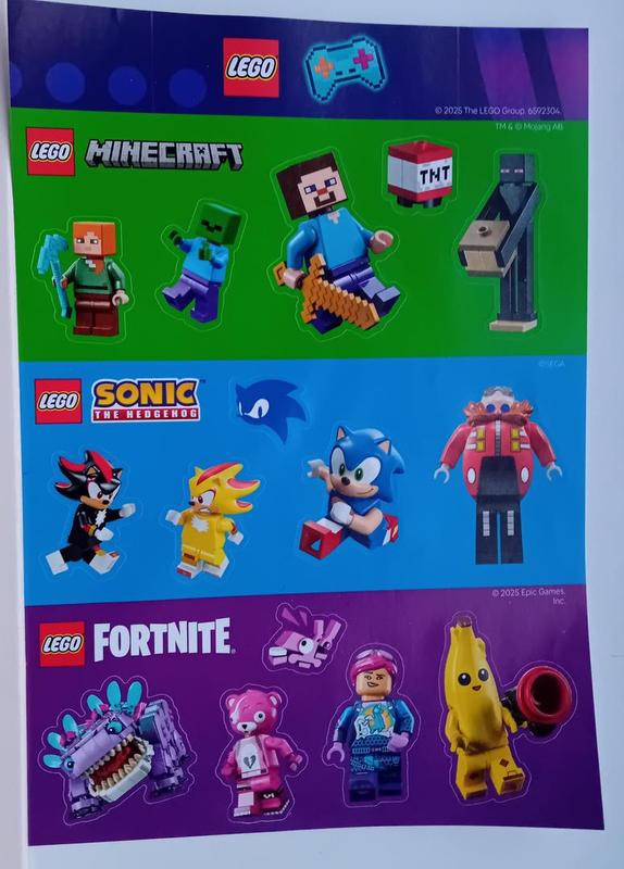 Gaming stickers