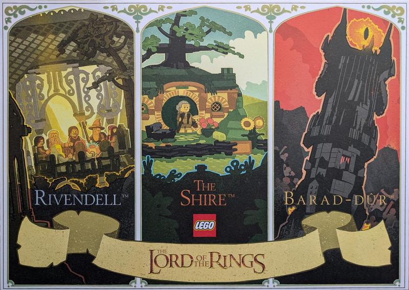 The Lord of the Rings: Trio Art Print