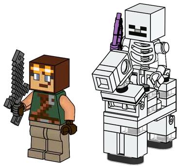 Hero with Skeleton Horseman