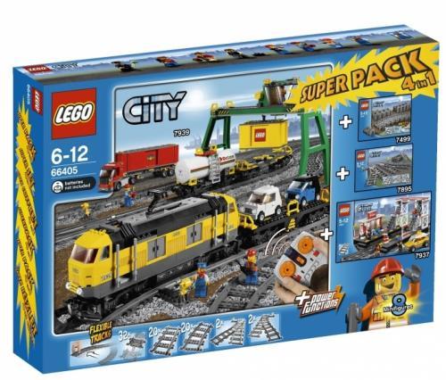 City Trains Super Pack 4-in-1