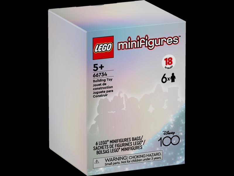 LEGO Minifigures - Disney 100 Series {Box of 6 random bags}