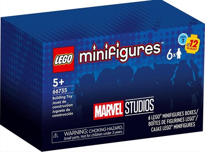 LEGO Minifigures - Marvel Studios Series 2 {Box of 6 random packs}