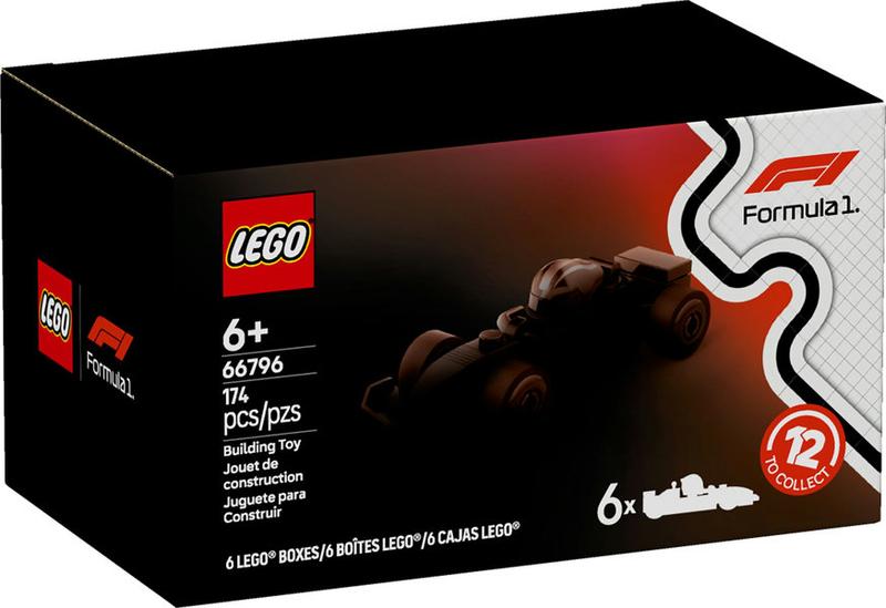 LEGO Collectables - F1 Race Cars {Box of 6 random packs}
