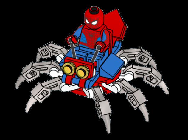 Spider-Man with Spider-Crawler