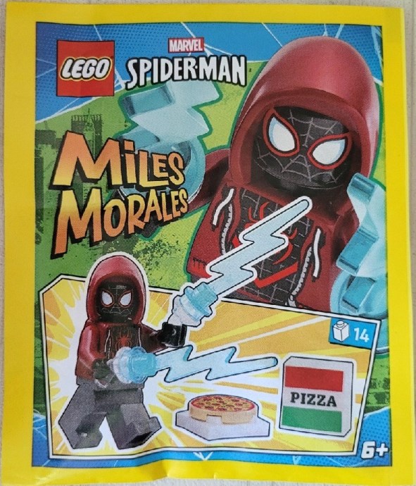 Miles Morales with Pizza