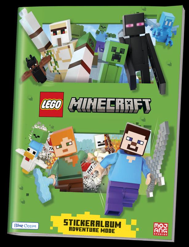Minecraft Adventure Mode Sticker Series - Sticker Album