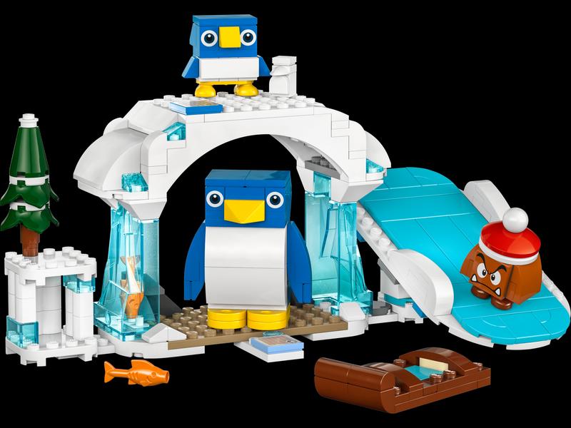 Penguin Family Snow Adventure