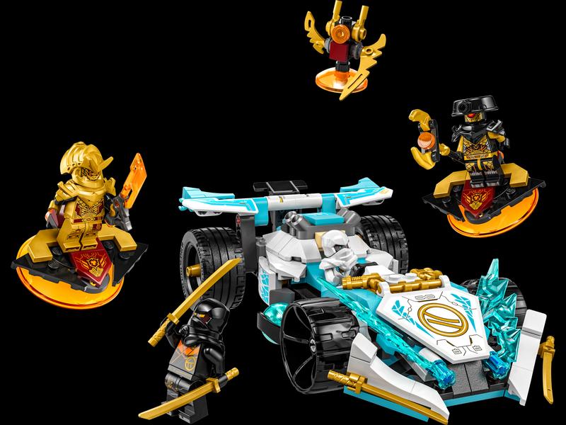 Zane's Dragon Power Spinjitzu Race Car