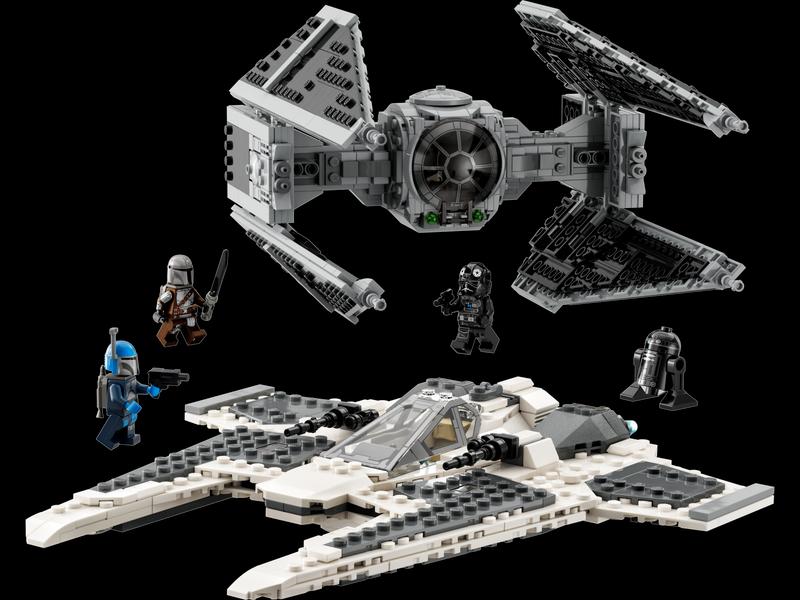 Mandalorian Fang Fighter vs TIE Interceptor