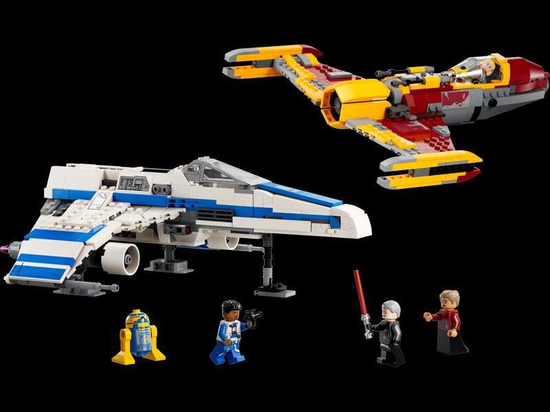 New Republic E-wing vs. Shin Hati's Starfighter