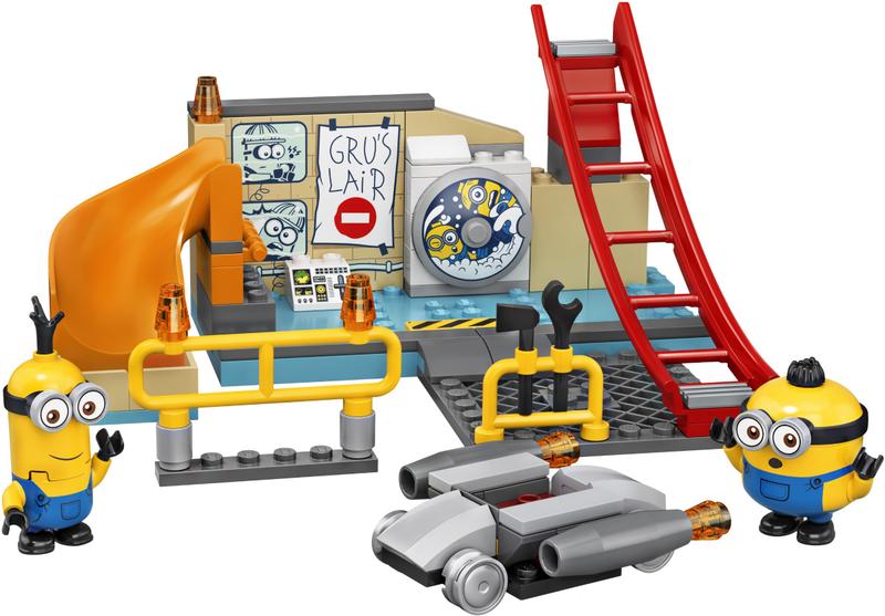 Minions in Gru's Lab