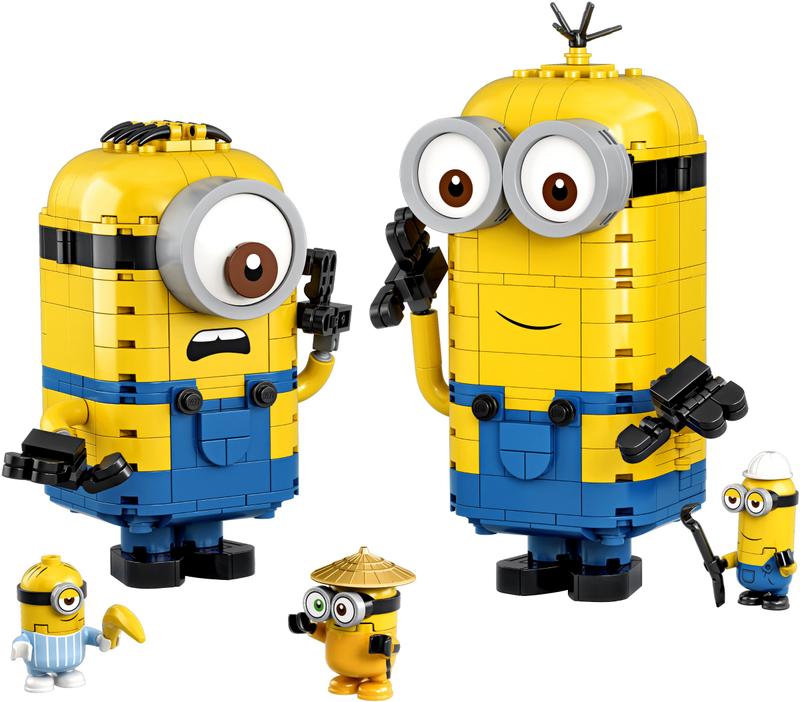Brick-built Minions and their Lair