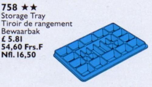 Storage Tray Blue