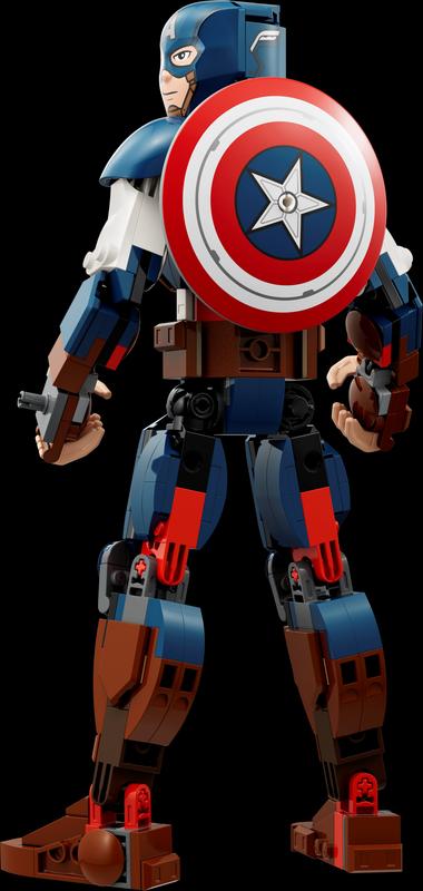 Captain America Construction Figure