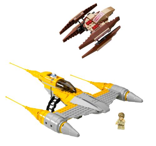 Naboo N-1 Starfighter with Vulture Droid