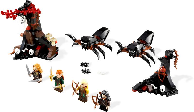 Escape from Mirkwood Spiders