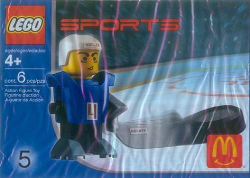 Hockey Player, Blue