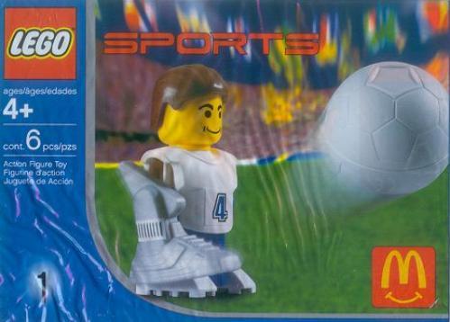 Football Player, White