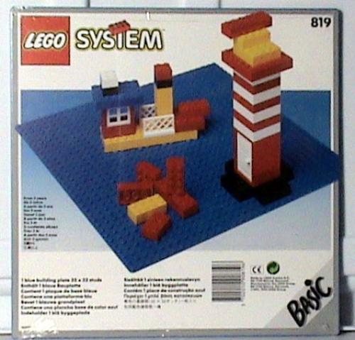 Blue baseplate