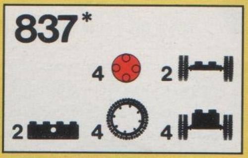Wheels and Tyres Parts Pack